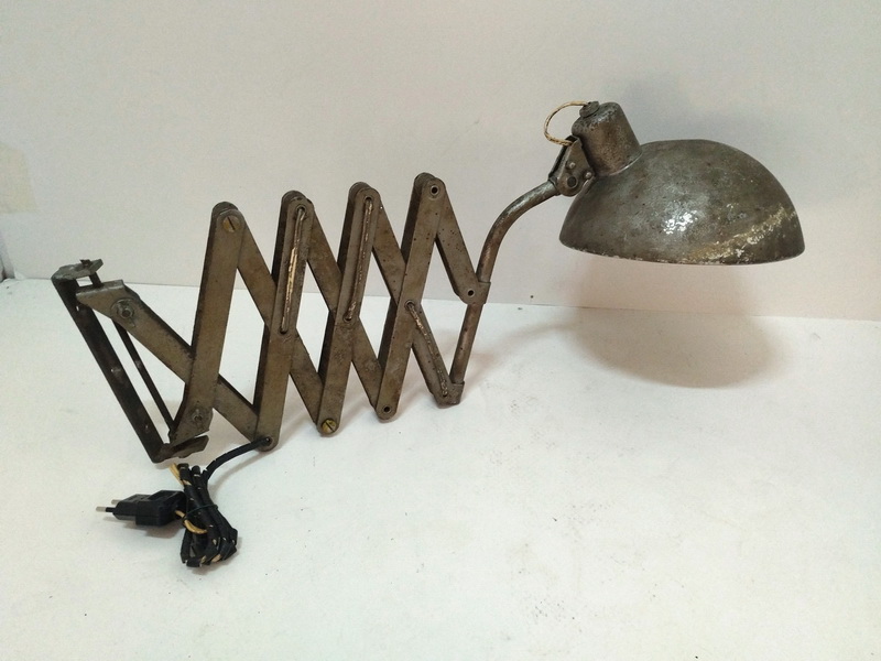 lampara aplique flexo extensible metal e14 47-90 o22 1u